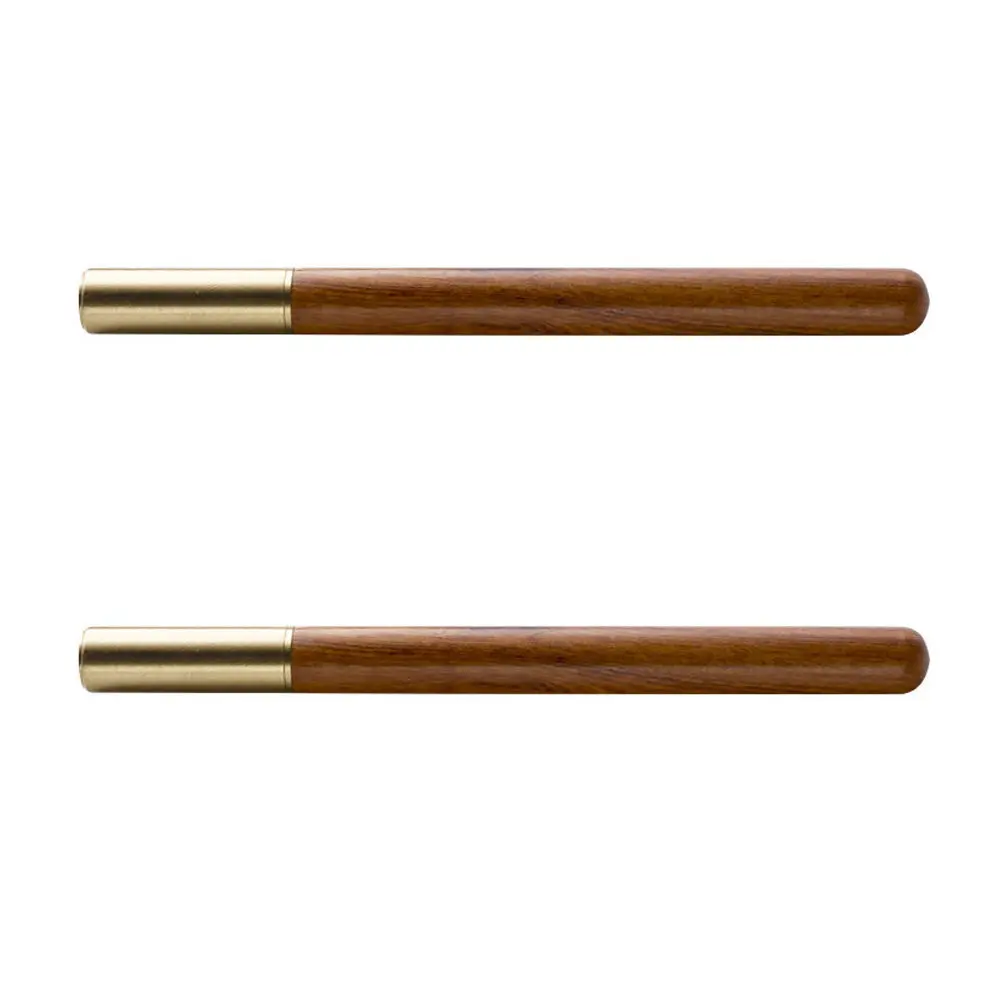 

2Pcs Gel Pens Smooth Writing Delicate Business Sign Pen Portable Replaceable Writing Supply for Office School Home Use