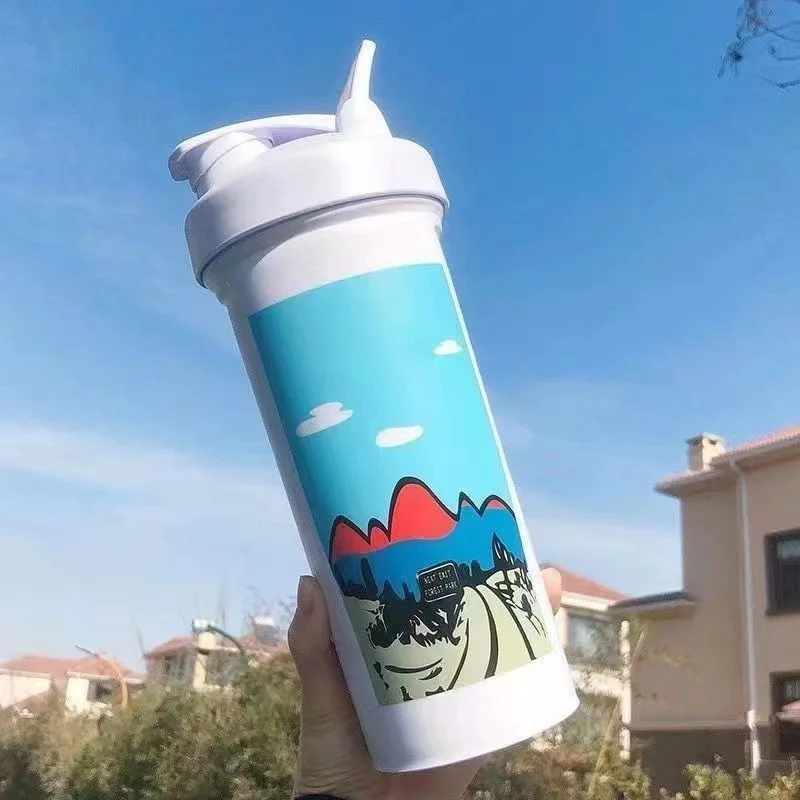 High Quality Protein Shaker Water Bottles Whey Protein Shaker Gym Durable Graduated Shaker Sport Shake Cup Sports Water Bottles - view 6