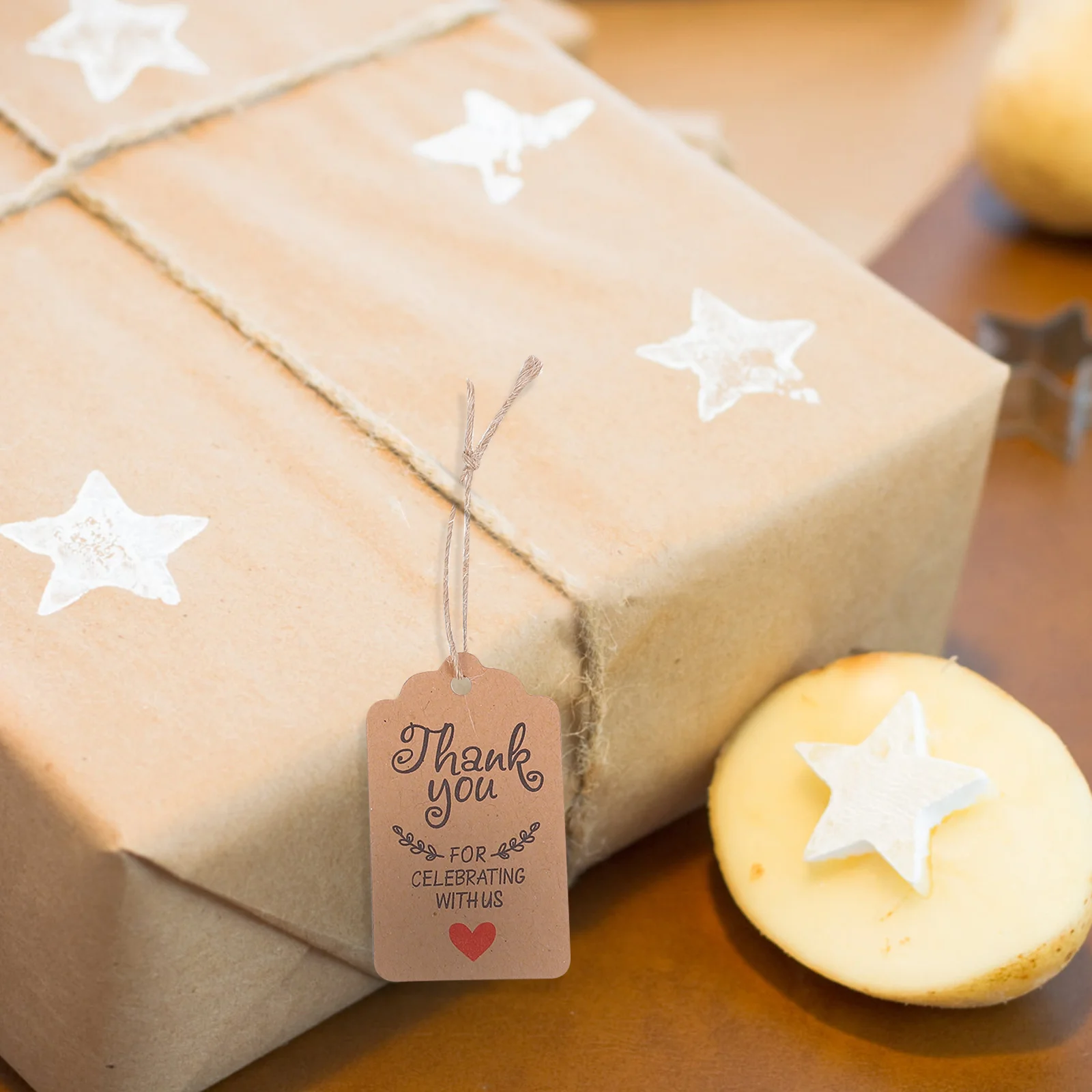 200 قطعة علامات الخبز الزفاف حبل الزخرفية الخبز الزينة للهدايا حفلات الزفاف بالامتنان الخبز العلامات الحلوى الزينة