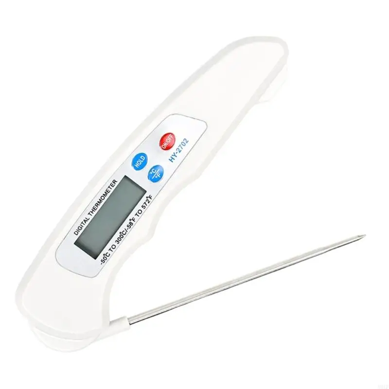 Termometri alimentari del display digitale con sonda lunga per forcella cottura precisa e il monitoraggio della del A0KF