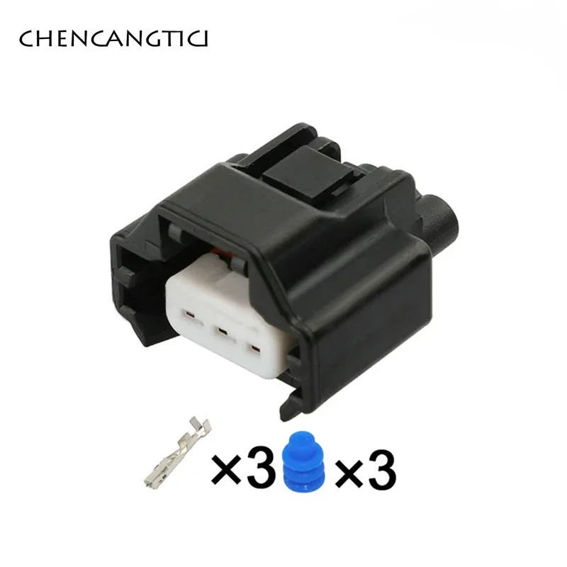 

1 Set 3 Pin Hyundai Sonata Car Air Conditioning Pressure Switch Sensor Plug Connector for Nissan Tiida Sylphy Liwei Automobile