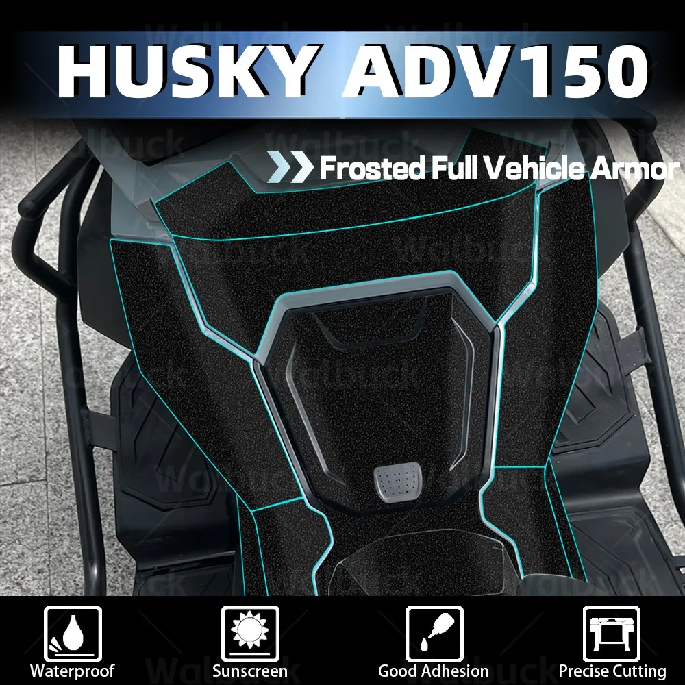 Motorcycle Accessories Refitting Sticker Body Fairing Protection Frosted Decals Anti-Scratch For Husky ADV 150 husky adv 150