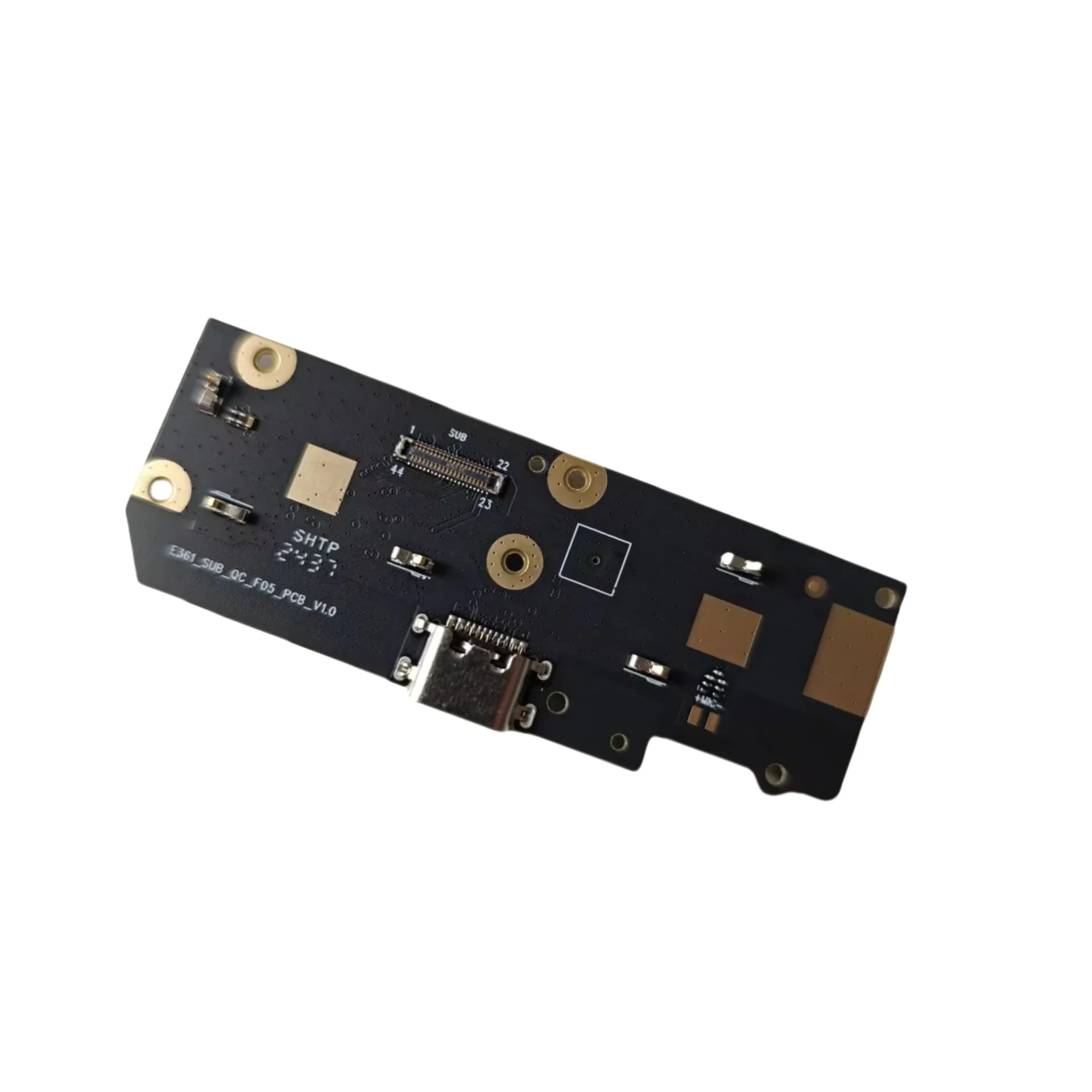 Original For Fossibot F105 Cell Phone Inside Type C Usb Board Charging Dock Replacement Accessories Repair Parts