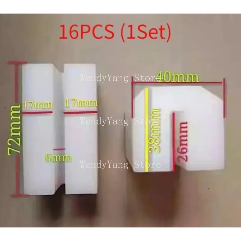 

Suitable for 16PCS (1 Set) Car Lifting Slider Heavy-duty Car Lifting Accessories