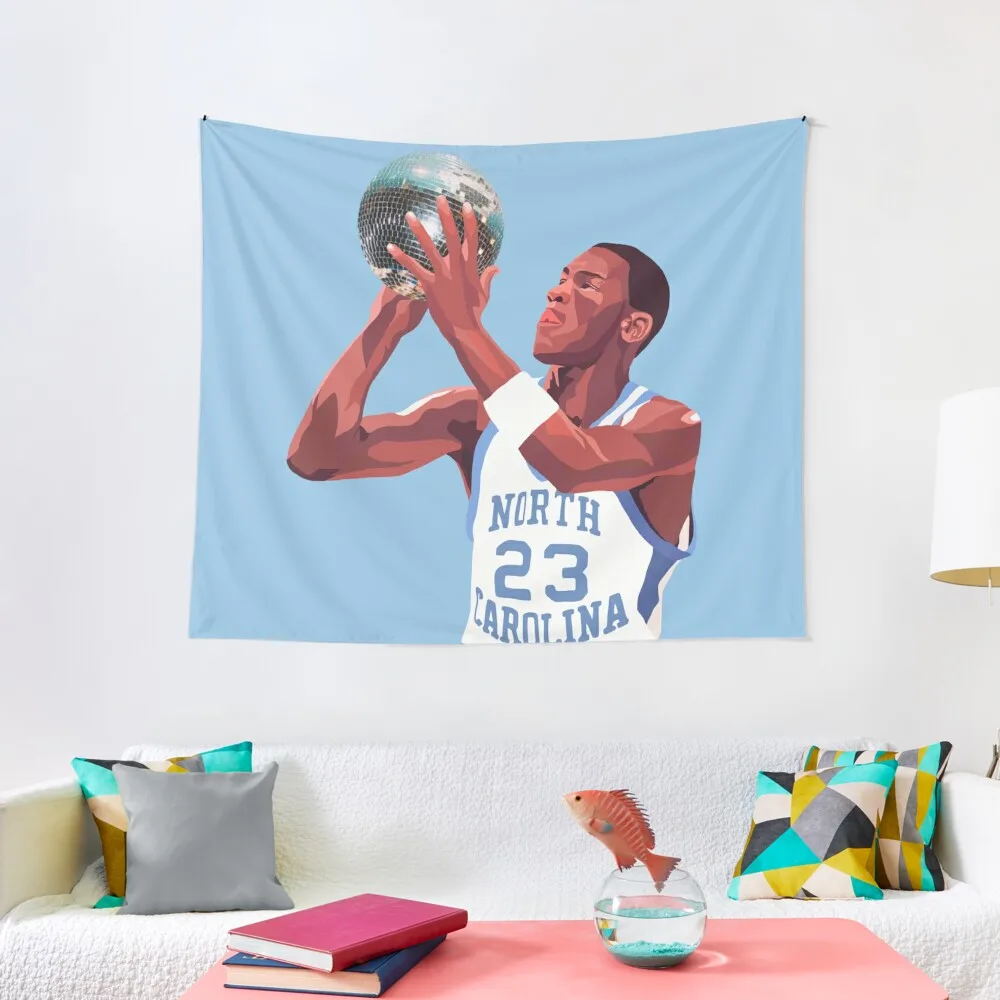 

Disco Jordan Carolina Blue Tapestry Bedroom Decor Bedroom Deco Aesthetic Room Decor Tapestry