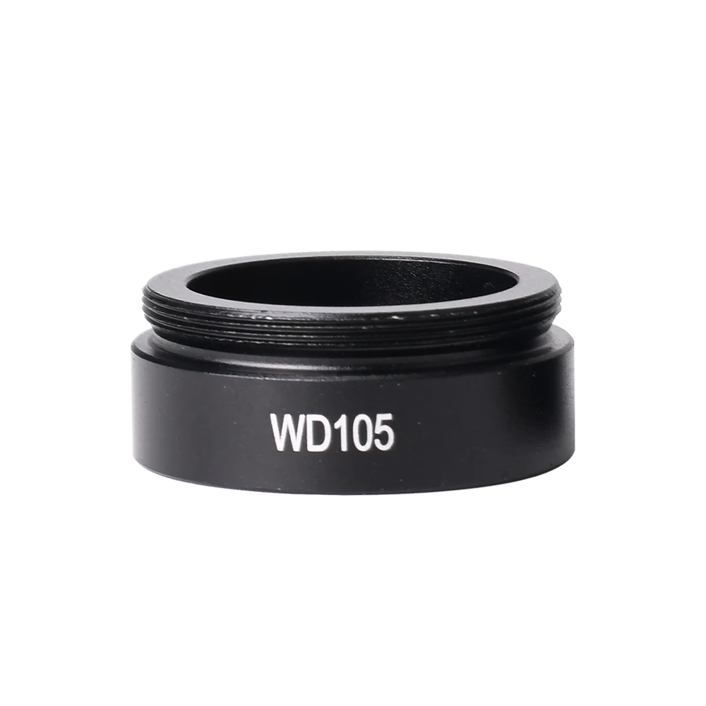 WD105 WD210 Microscope Auxiliary Barlow Lens for Parfocal Lens 180X 120X