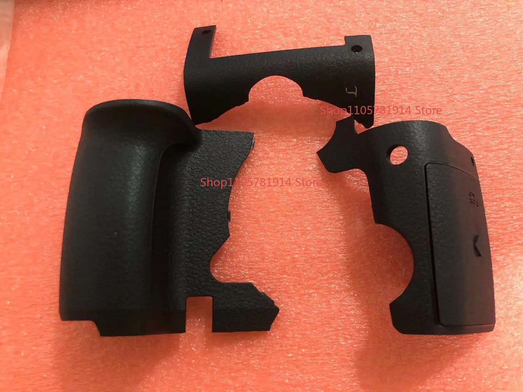 For Genuine Panasonic DC-GH5 GH5S Card Slot Shell, Left L Side Leather, Hand Leather, Three-piece Set, Rubber, Skin