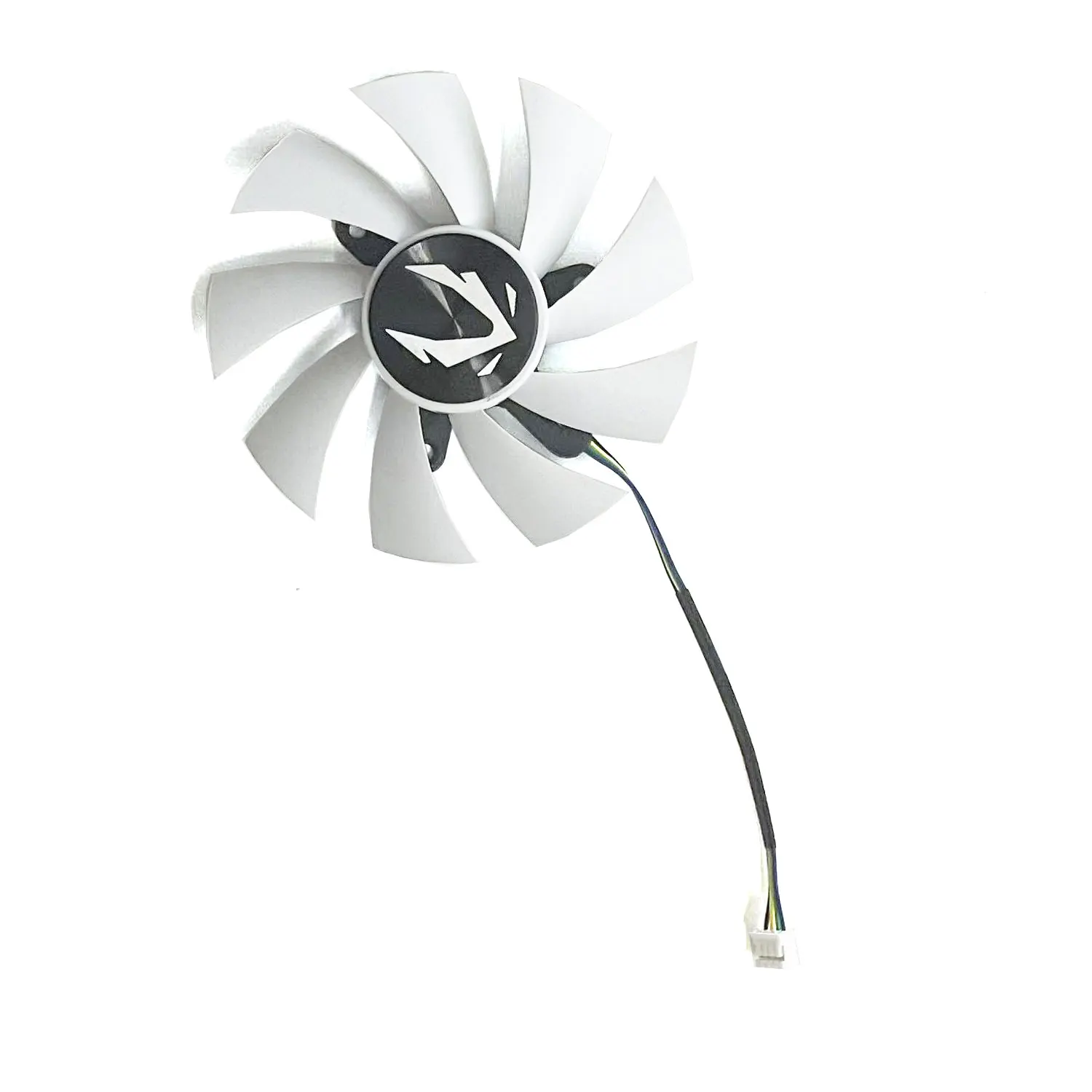 Nuevo ventilador de GPU de 4 pines GA92S2U GA92A2H DC 12V 0.35A 87MM para ZOTAC RTX2060 2060S 1660 1660S 1660TI AMP, ventilador de tarjeta gráfica blanca