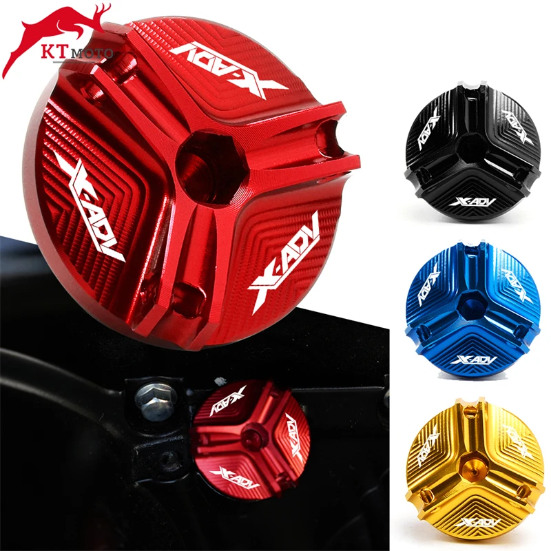 

For Honda XADV X-ADV 750 X ADV 300 750 1000 2017-2019 2020 2021 2022 2023 Motorcycle CNC Oil Filler Plug Oil Filter Bolt Parts