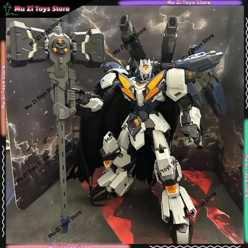 

Hemoxian 1/100 The Entropy Of Gods Thor Model Kit Led Light Action Figures Assembly Mecha Toy Desktop Ornament Collectable Gifts