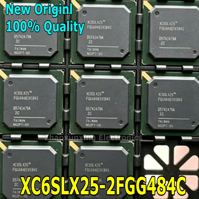 1PCS  New   XC6SLX25-2FGG484C   XC6SLX25T-2FGG484C  XC6SLX25-FGG484   XC6SLX25T-FGG484   XC6SLX25  XC6SLX25T   BGA-484