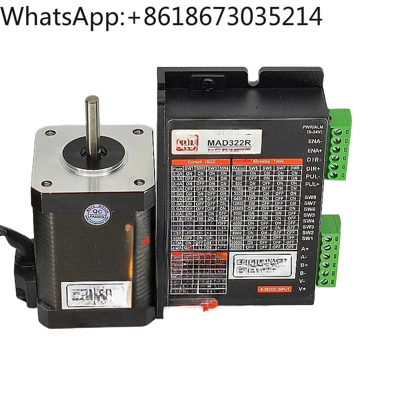 Stepper motor 42HS61-17DS-21 with driver MAD322R