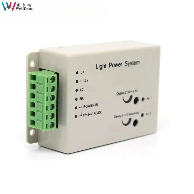 Dental Fiber Optic Handpiece Light Power Control System Box
