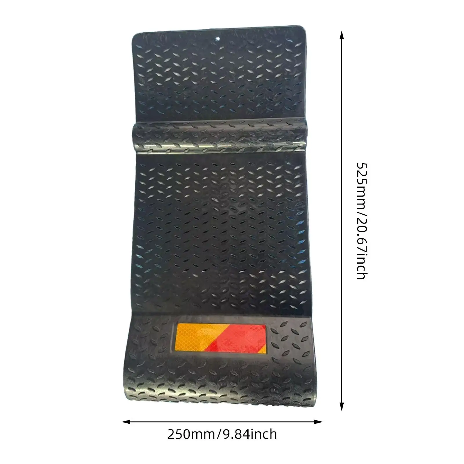 حصيرة ركن المرآب دليل العجلة سهلة التركيب مثبت عجلة الإطارات المضادة للانزلاق للشاحنات المرآب المركبات السيارات #6