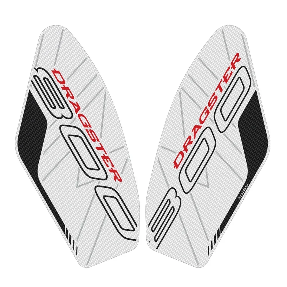 For MV Agusta DRAGSTER 800 RC RR AMERICA PIRELLI 2019-2020 Sticker Motorcycle Side Tank Pad Protection Knee Grip Anti-slip