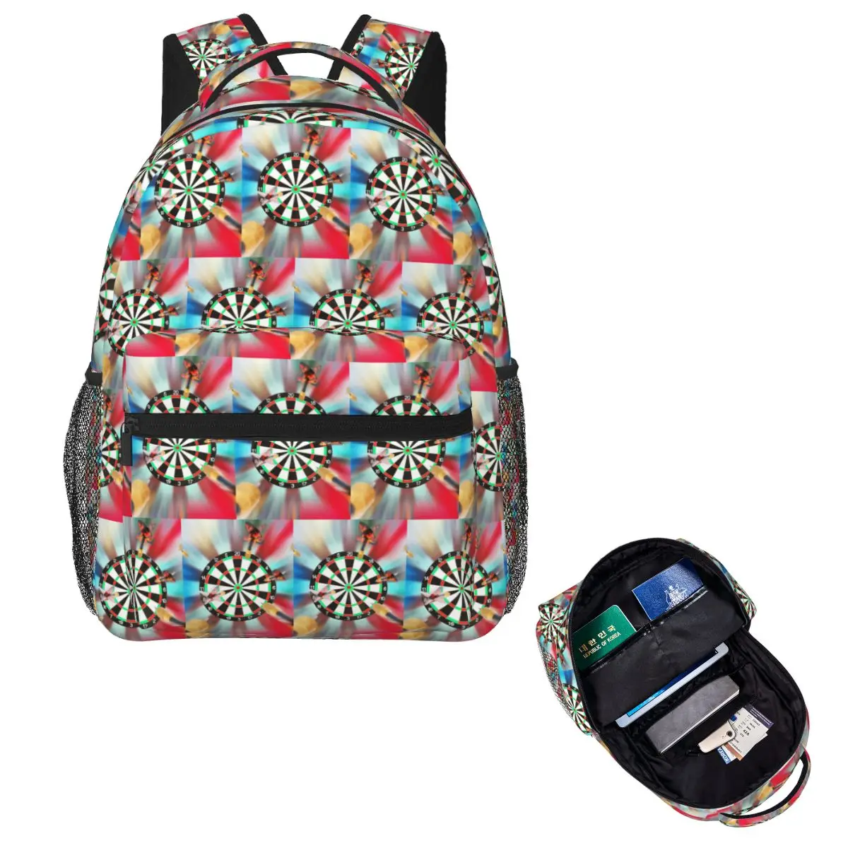 

Dart Mouth Student Backpack School Bag Hiking Travel Daypack for Men Women Fashion Bookbag Shoulder Bags