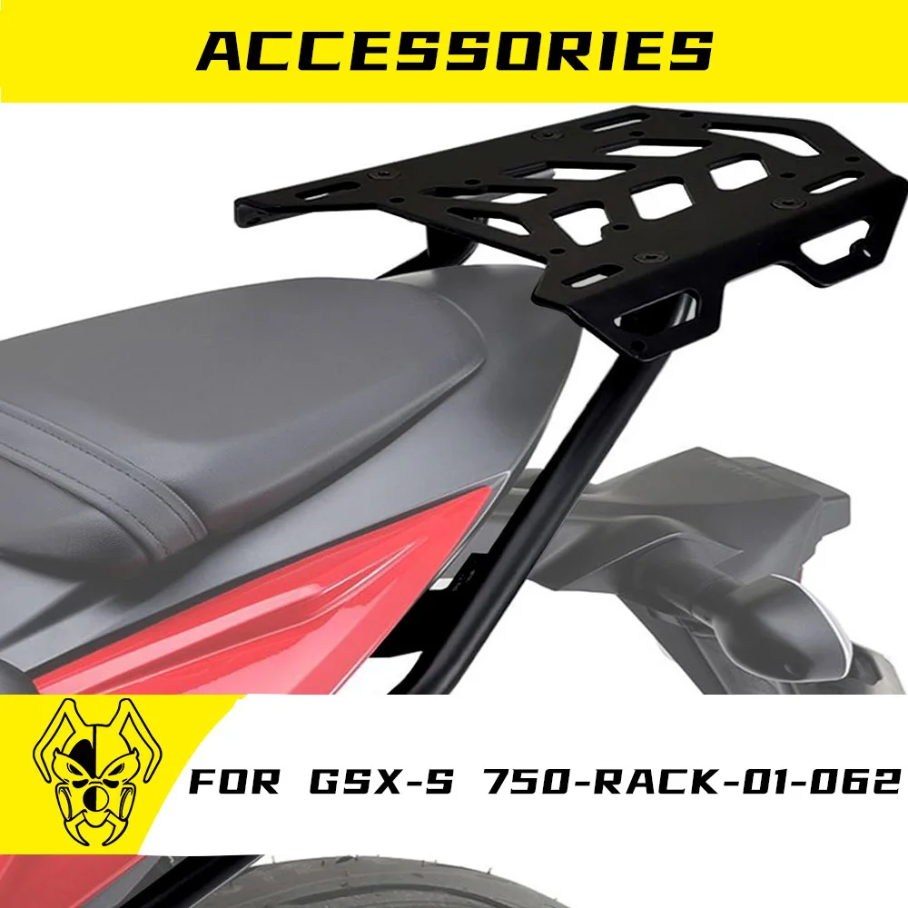 

For SUZUKI GSX-S750 2018-2024 Motorcycle Rear Luggage Rack Cargo Holder Top Box Carrier Shelf Bracket Accessories