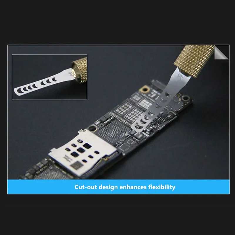 SUNSHINE SS-101A-removedor de pegamento de alta precisión para reparación de teléfonos móviles, placa base Universal, Chip BGA, limpieza de CPU, cuchillo de palanca