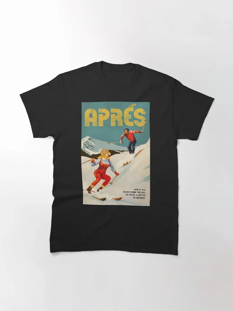 

Freestyle Ski Jump Graphic Print Summer Luxury Brand Cotton Men's and Women's T-shirt Short Sleeve Street Fashion Trend Clothing
