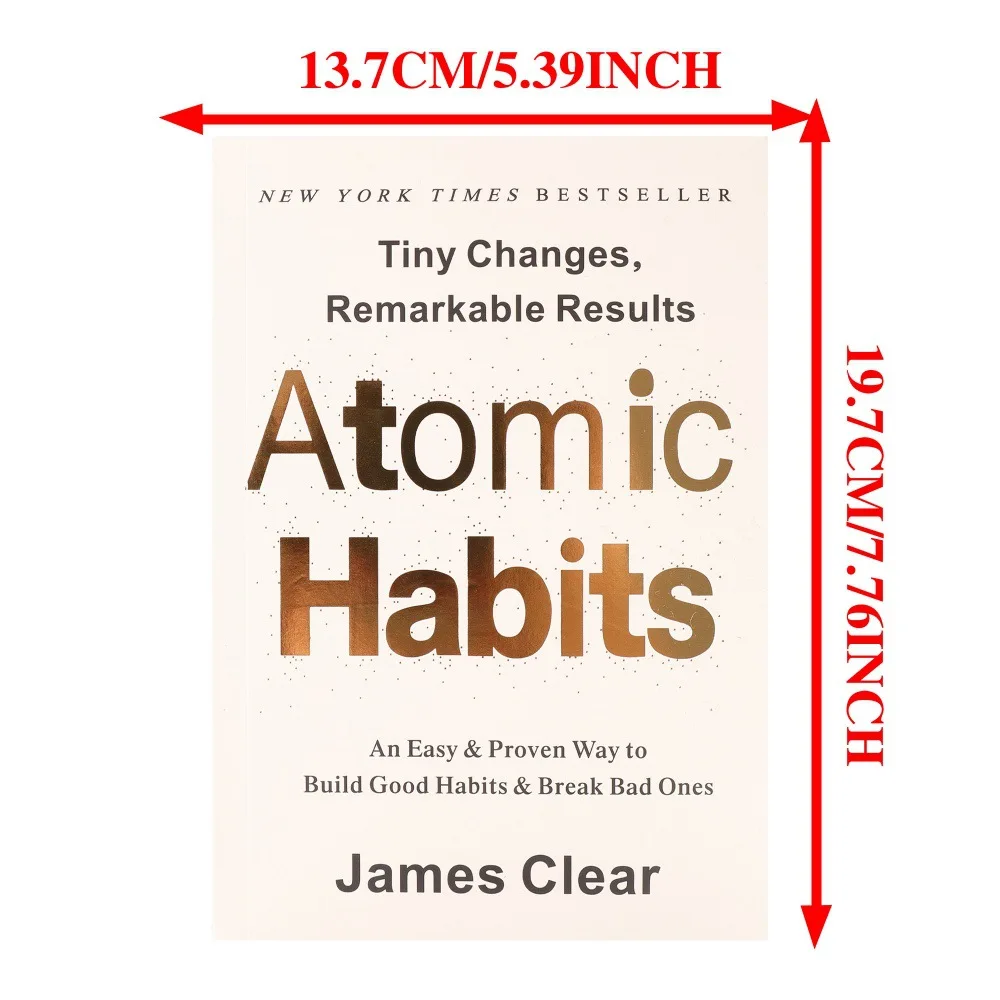 English Version Atomic Habits Establishing Good Habits And Breaking Habits English Books Libros Livros