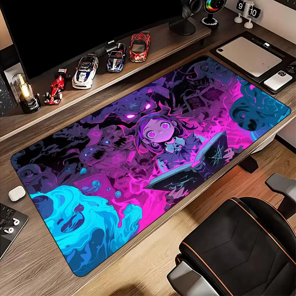 

Fantasy magical girl playmat anime Mouse Pad Desk Mat gaming mats Non-Slip Rubber pc accessories Keyboard Extended mouse pads