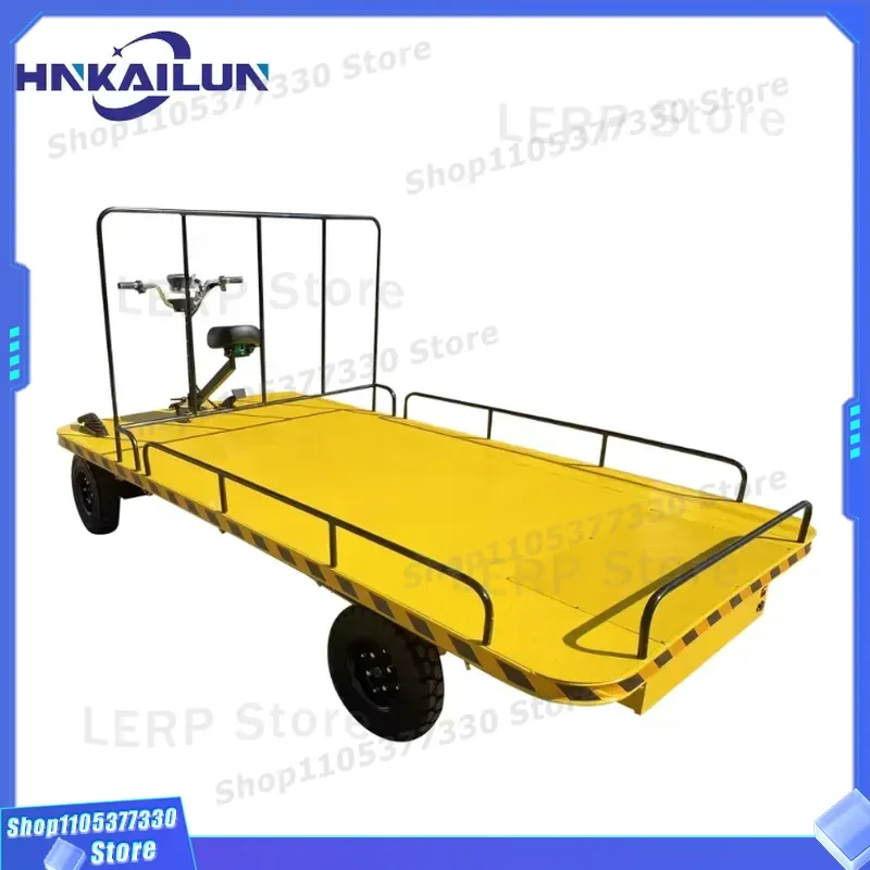 Mini Electric Cargo Trolley Four Wheel Folding Flatbed Cart Small Farm Utility Vehicle Professional Factory Direct Sale For