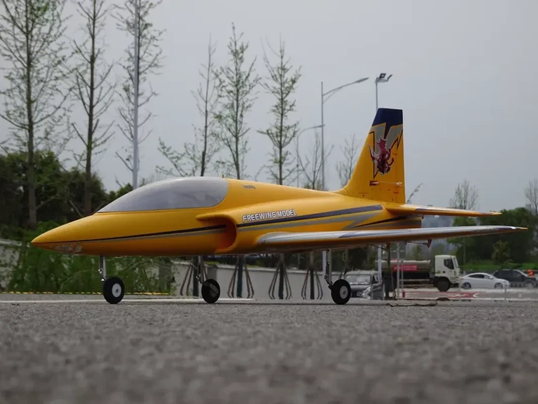 Freewing Vulcan RC Plane Model, Jet Elétrico, Montagem de Asa Fixa