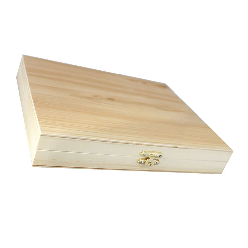 

Scientific Wooden Slide Storage Box for Microscope Slides Biology Lab Teaching Tool Large Capacity Safe Storage Prevent Rubbing