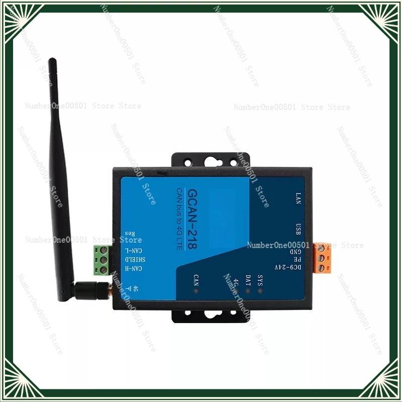 

Модуль CAN-4G: Преобразователь шины CAN в шину 4G с поддержкой протокола TCP GCAN218