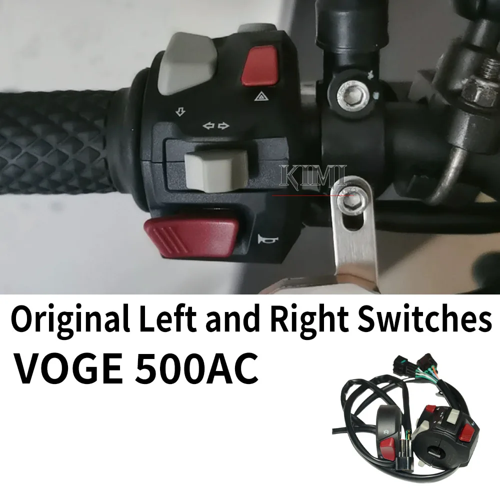 For VOGE 500AC 500 AC Motorcycle Original Left and Right Switches Handlebar Switch Headlights And Horn Start Accessories