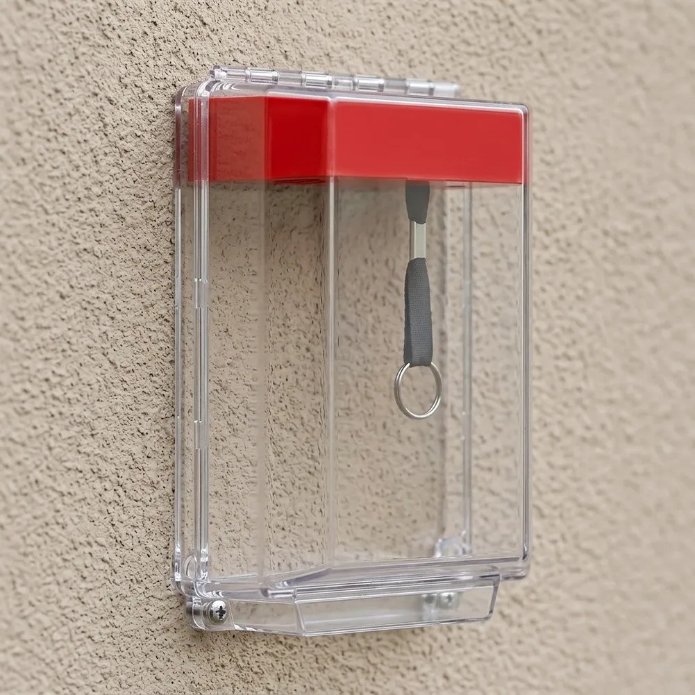 Waterproof Cover for Manual For Fire Alarm Pull Station Ensures Reliable Operation and Protection Against Weather and Tampering