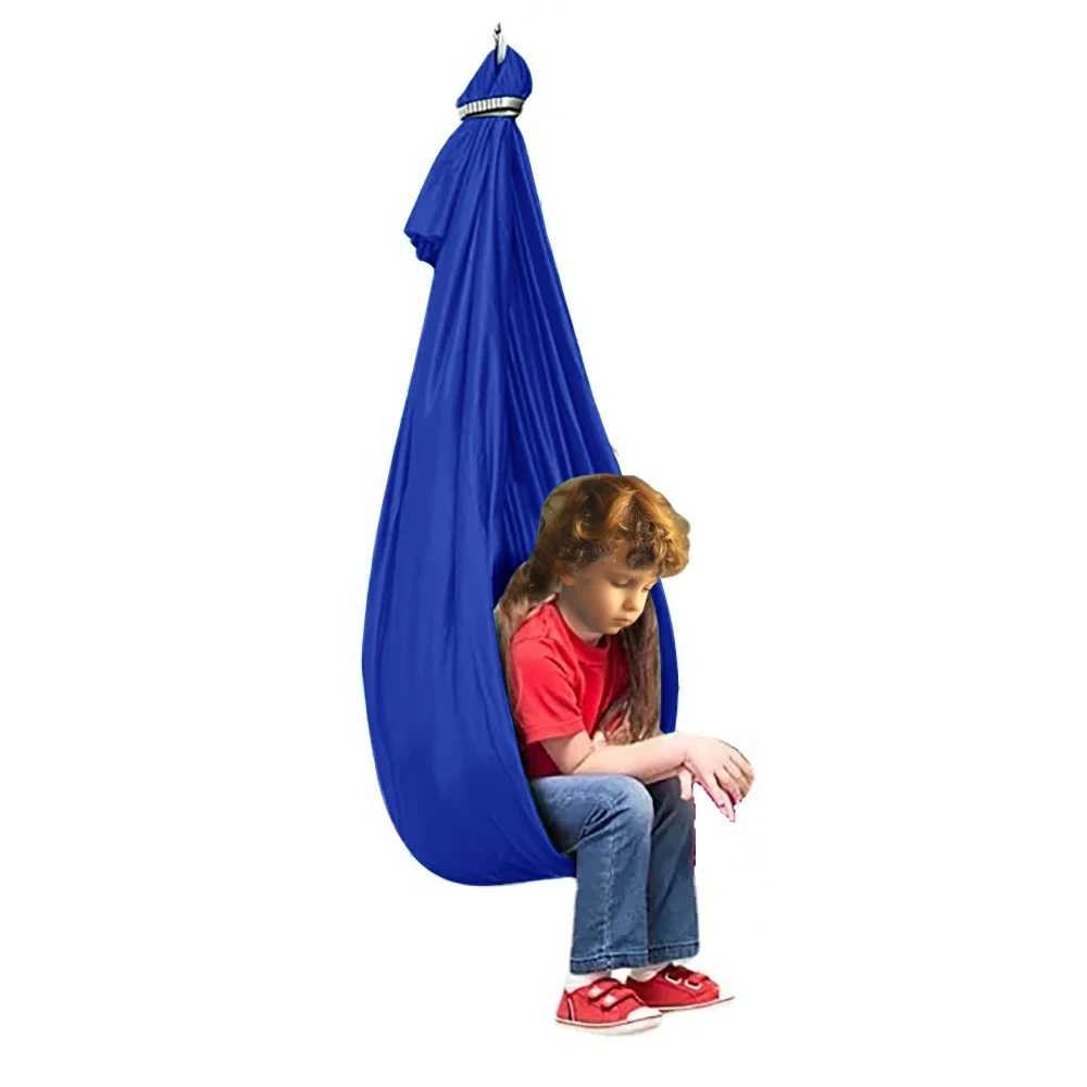 

59 in. x 110 in. Sensory Swing for Kids with Special Needs Swing Hammock for Child and Adult with Sensory Integration