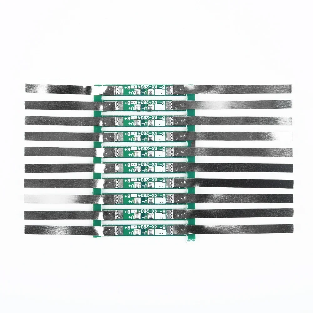 10pcs 3A Protection Board For 3.7V  Li-ion Lithium Battery W/ Solder Be JB  Over Performance Fine Workmanship Spot Welders