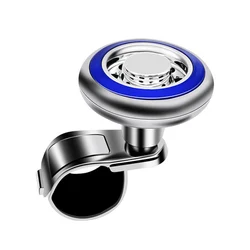 Car Turning Steering Wheel Booster Spinner Knob 360 Degree Rotation Metal Bearing Power Handle Ball Shaped Helper Hand Control