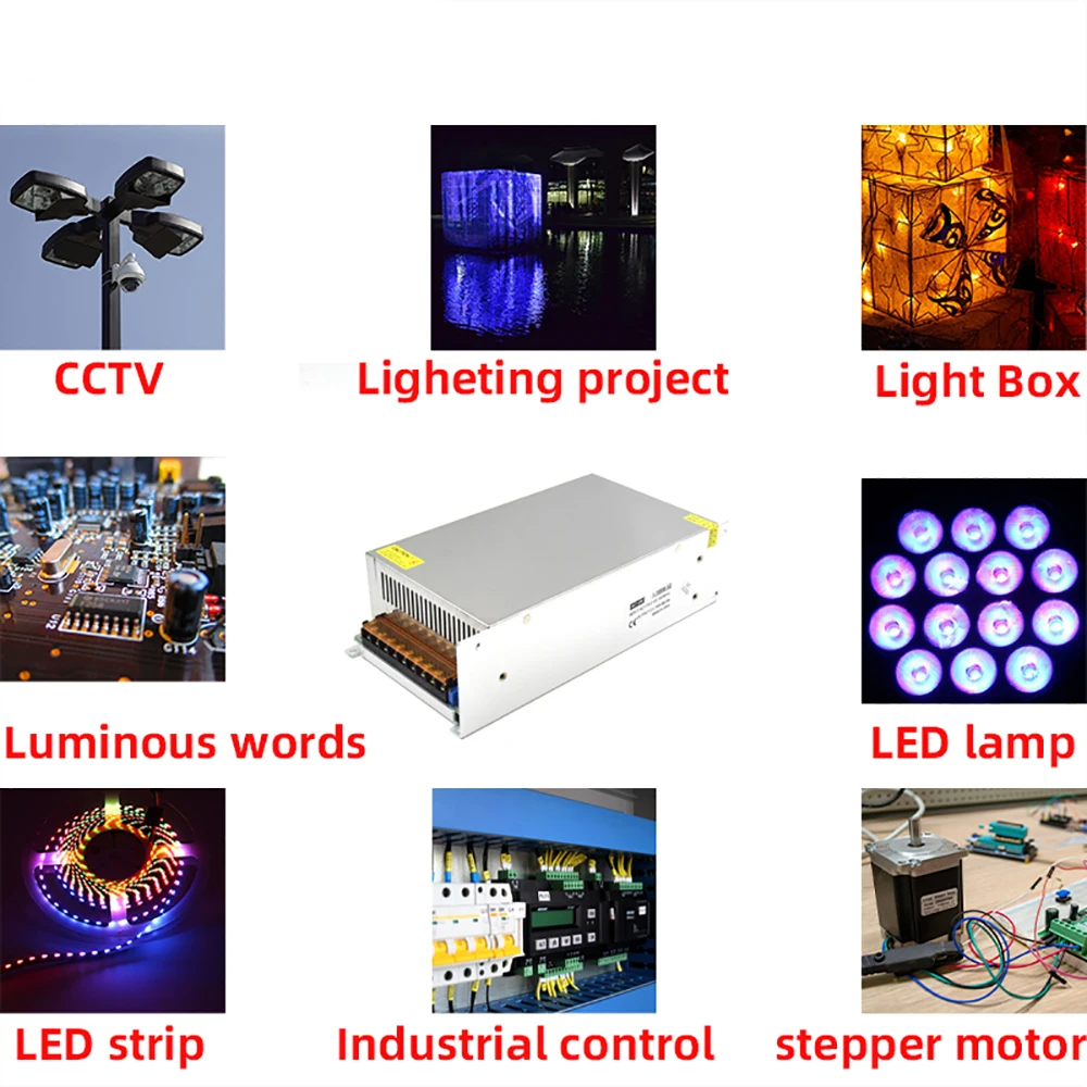 1500W Switching Power Supply 1500W AC 220V TO DC 48V 36V 24V  Power Supply Source Transformer AC DC SMPS Uninterruptibl