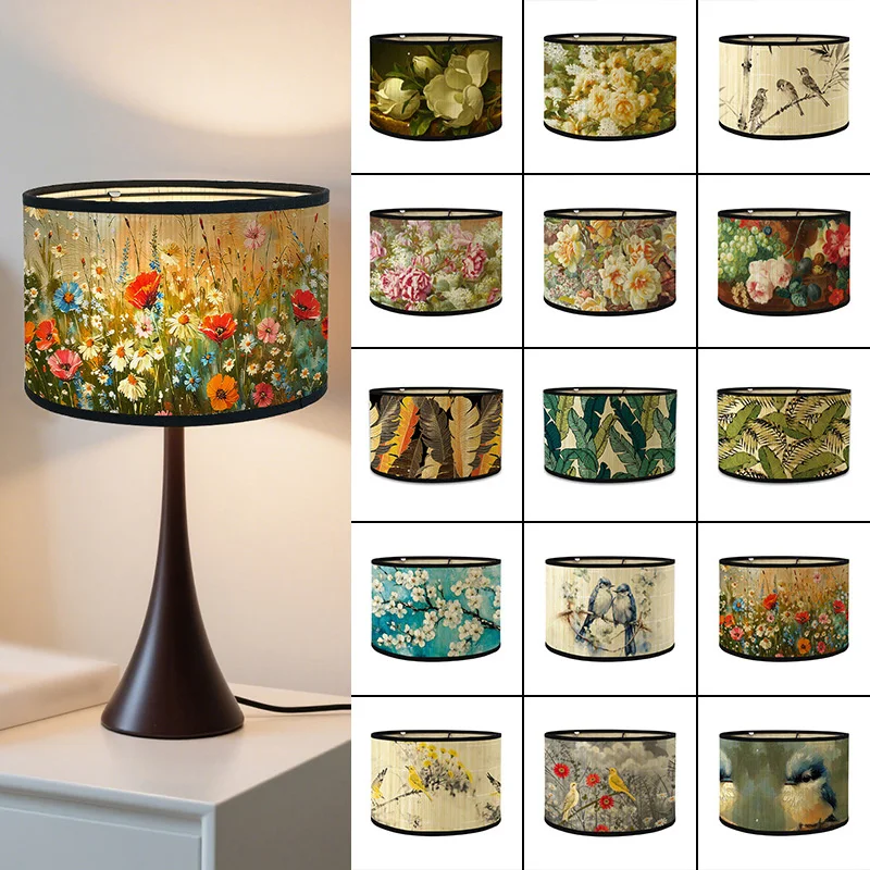 Japanese Style Lamp Shade  Bamboo Light Cover Bar Cafe Homestay Decor Chandelier Wall Lamp Lampshade Bamboo Art Light Shade
