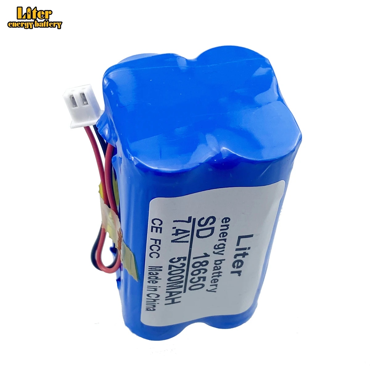 7.4V 8.4V 5200mAh 2P2S Pack 18650 Battery 5.2Ah Rechargeable Battery For Bicycle Headlights/CCTV/Camera/Electric 5.0 4 Review