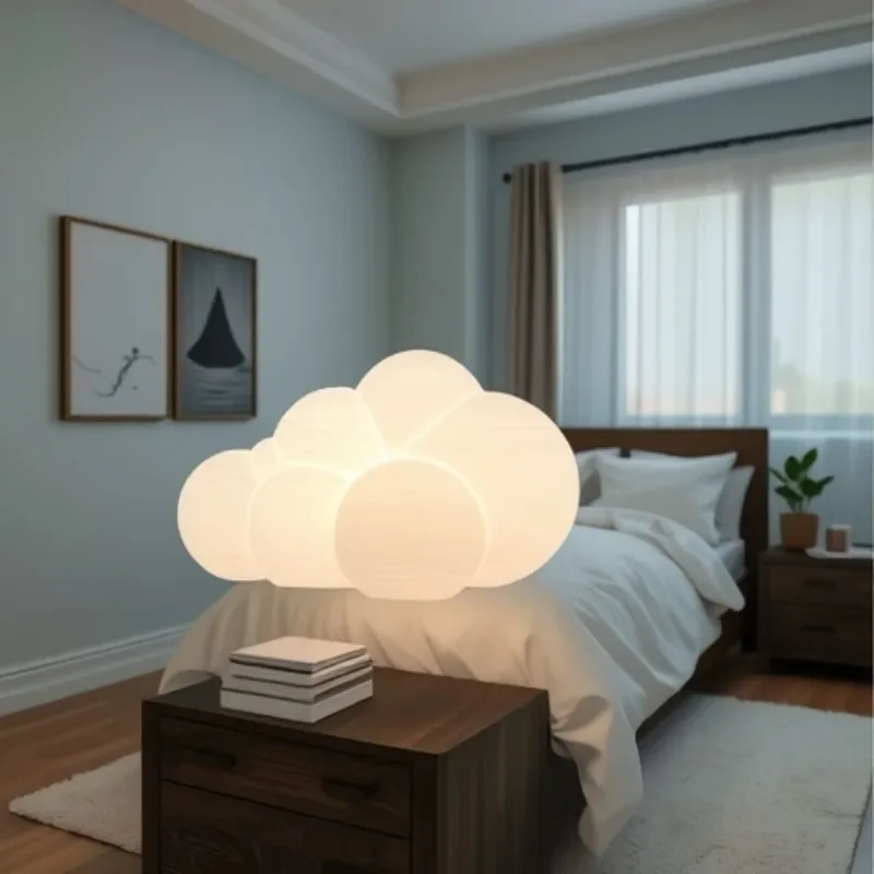 New Maglev Cloud Light Atmospheric Sleep Light Creative Desktop Home Furnishing Ornament Source Foreign Trade Supply