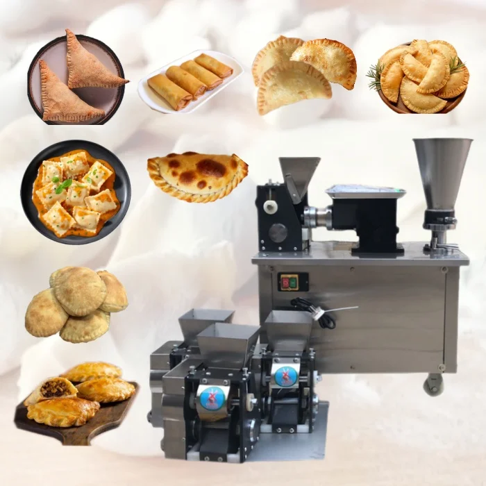 Industrial Large Empanadas Maker Pie Machine Folding Ravioli Samoussa Dumpling Making Machine Fully Automatic Samosa Machine