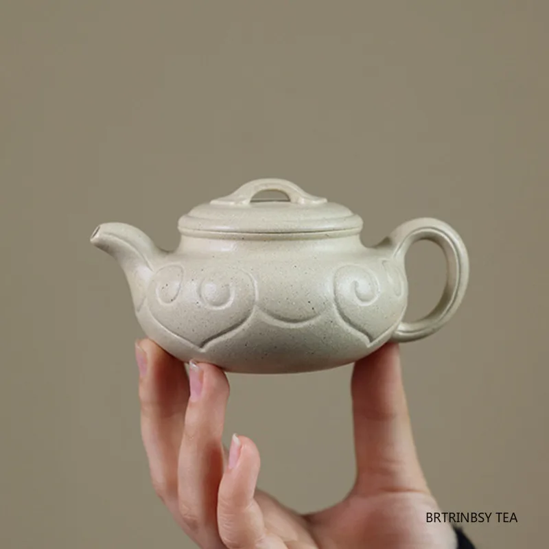 140ml Chinese Yixing Zisha Tea Pot Handmade Purple Clay Teapot Beauty Tea Infuser Kettle Traditional Household Teaware Tea Set