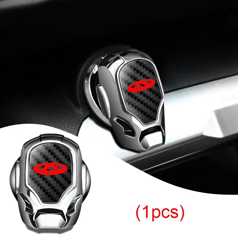 Car One Button Start Protective Cover Ignition Device Sticker For MG ZS HS 4 MG4 Mulan EP MG3 MG5 MG6 GS 5 GT TF Car Accessories