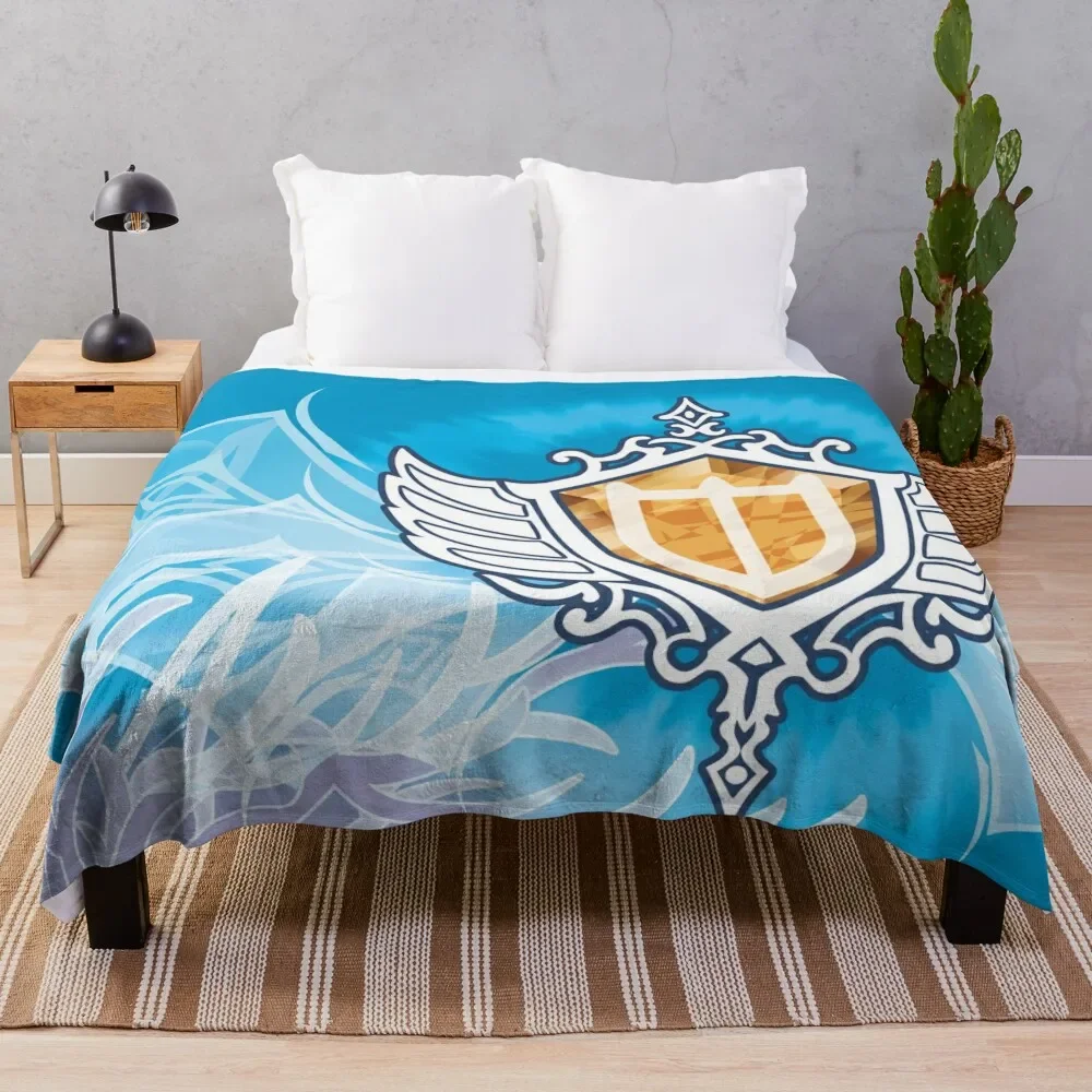 FFXIV Paladin Job Mat Throw Blanket Bed anime for sofa Blankets