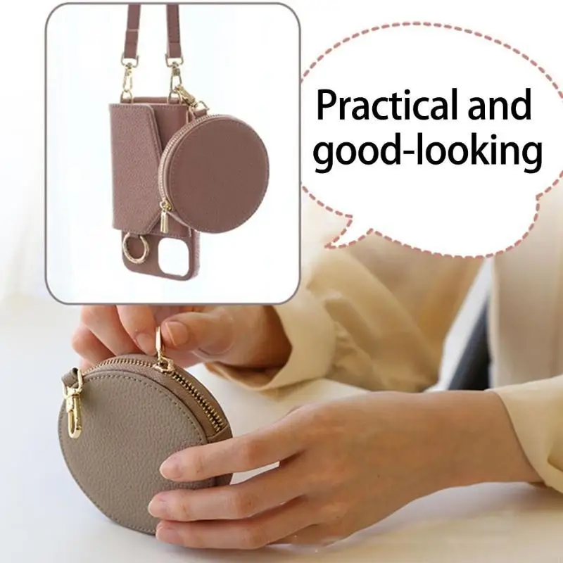 340d Bolsa portátil Rodada Bolsa Prática com zíper para bolsa dinheiro para mulheres para mulheres