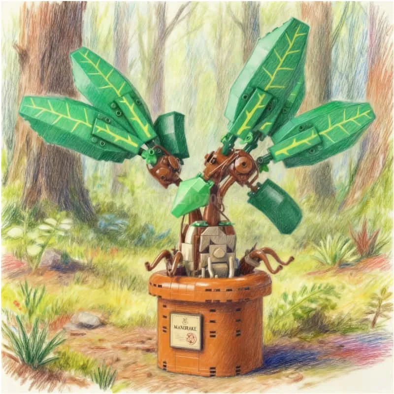 

New Mandrake building blocks educational game adult building blocks children's toys children's birthday gifts