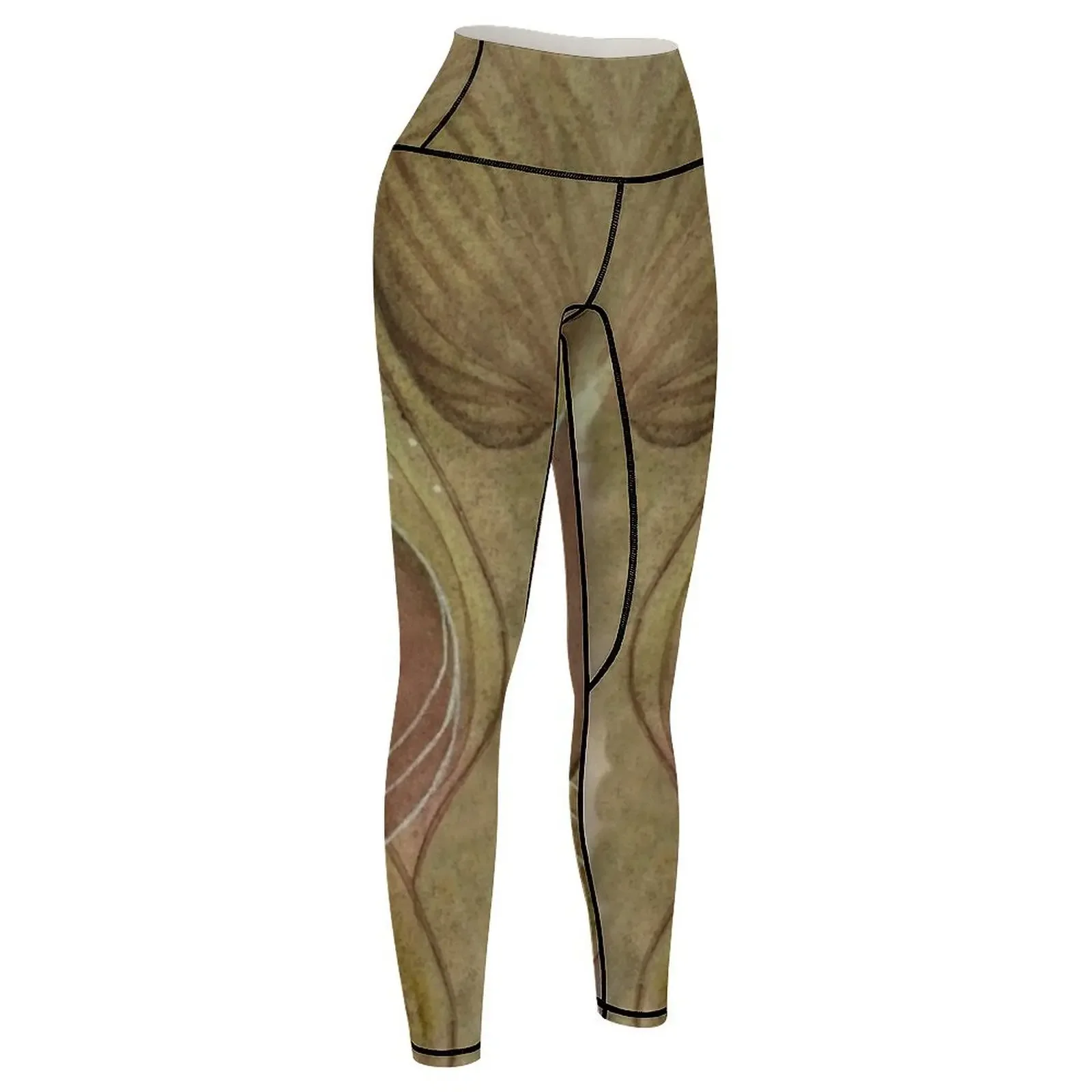 مجموعة ملابس اللياقة البدنية من Forest Elf Leggings ملابس رياضية للصالة الرياضية لصالة الألعاب الرياضية، سراويل ضيقة رياضية للسيدات