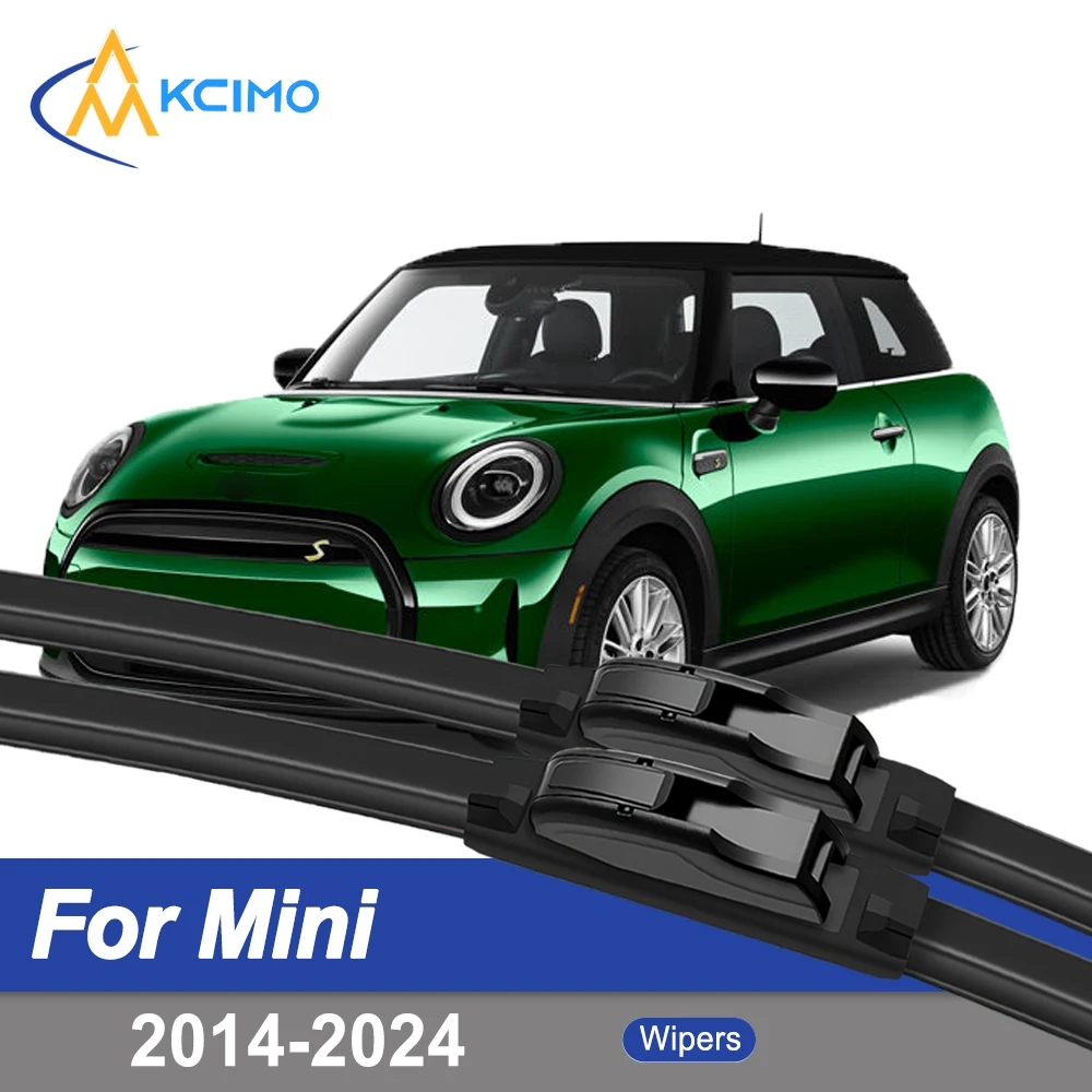 

Premium Rubber Durable Silent Windshield Wiper Blades 2pcs for Mini Hatch MK III F56 2014-2024 Mini Hardtop