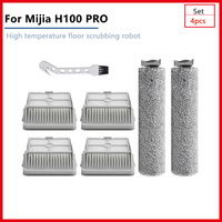 For Xiaomi Mijia ShunZao H100 PRO Replacement Parts Interior Rolling Brush Hepa Filter Kit Wireless Floor Scrubber Accesories