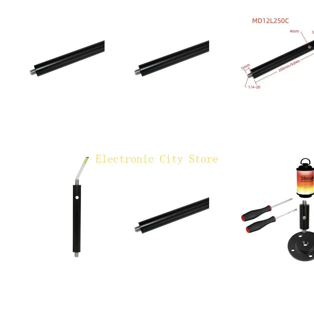 

1/4 20 мужской резьбовой стержень для держателя для микрофонов штатива.
