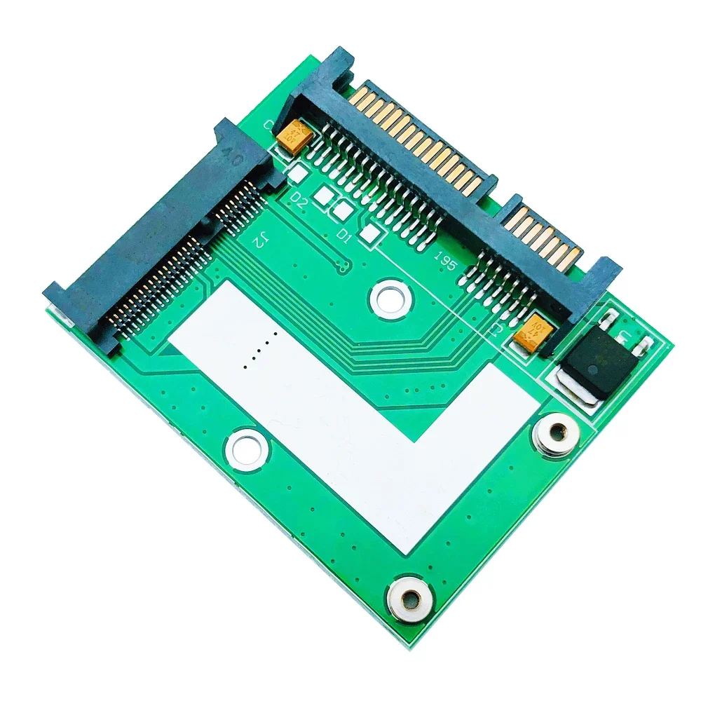 NEW MSATA SSD to 2.5'' SATA 6.0Gb Adapter Converter Card Riser Module Board Mini PCIE SSD MSATA to SATA 3.0 Expansion Card Board