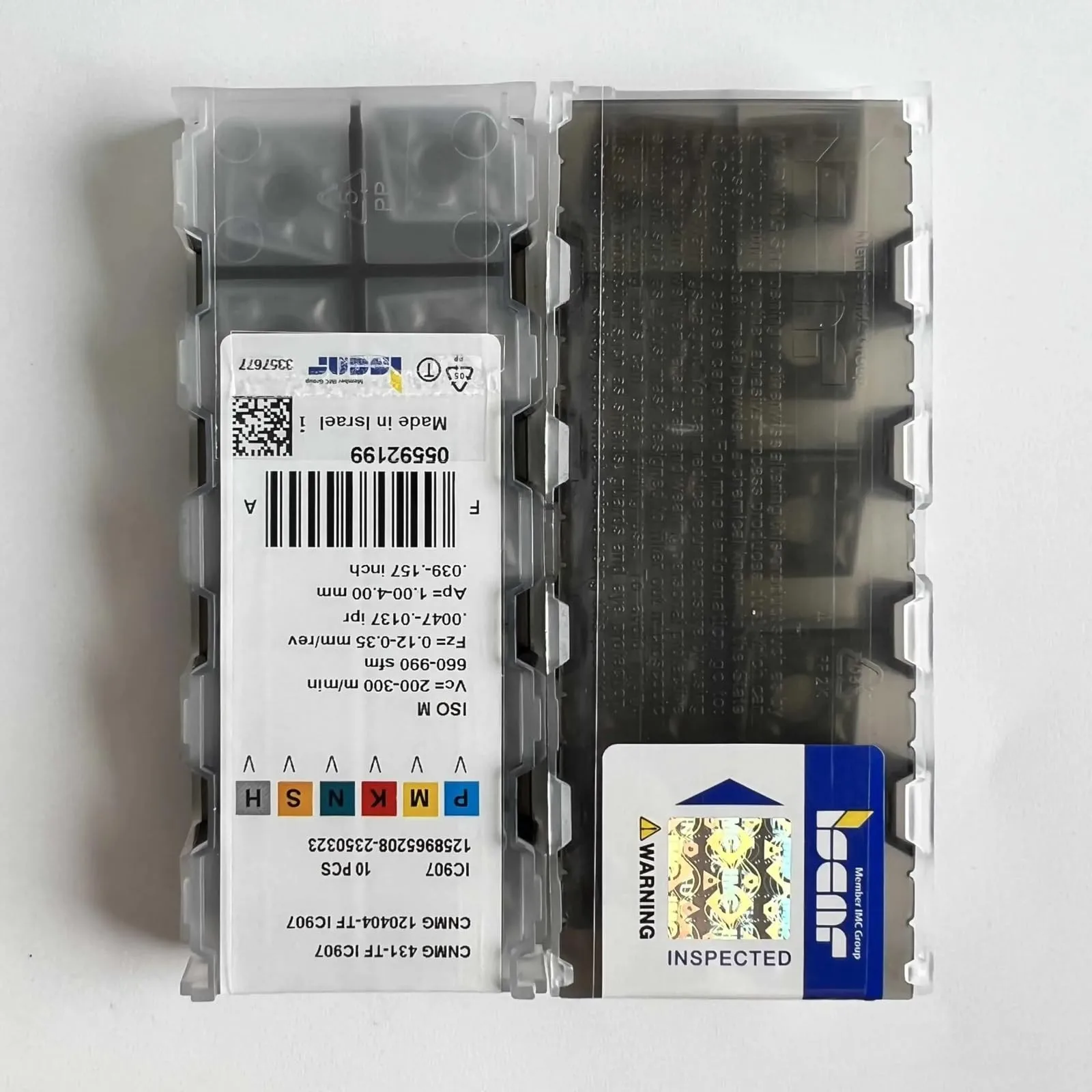 

CNMG120404-TF IC907 /Industrial indexable Carbide Inserts 10 PCS